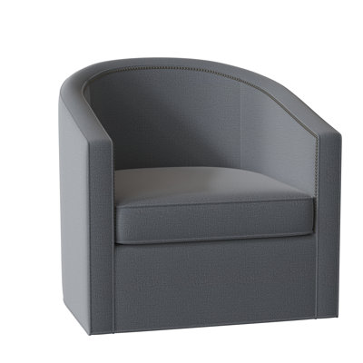 Fauteuil demi-tonneau de 34 po Ambre