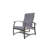 Belle Isle Sling Aluminum Frame Hidden Motion Chat/Lounge Chair With Marine Grade Polymer Arm Accent-98358306-98714557