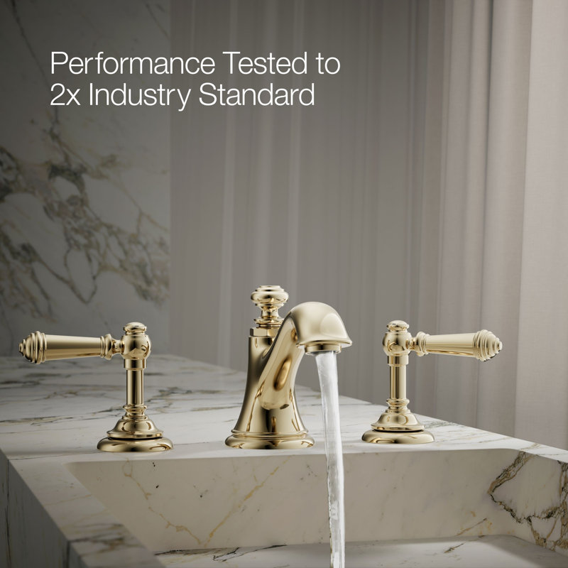 Artifacts® Bathroom Sink Lever Handles, Vibrant French Gold