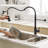 Kitchen Faucet With Pull Out Sprayer, Single Handle Single Lever Kitchen Sink Faucet-125507949