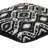 Parkland Collection Habib Transitional Black Throw Pillow