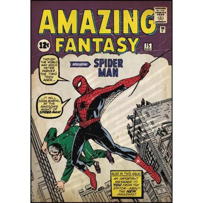 Spiderman Comic Book Wall Sticker