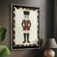 «Christmas Holiday Art CXVII», reproduction d'art encadrée - bois massif-935049712