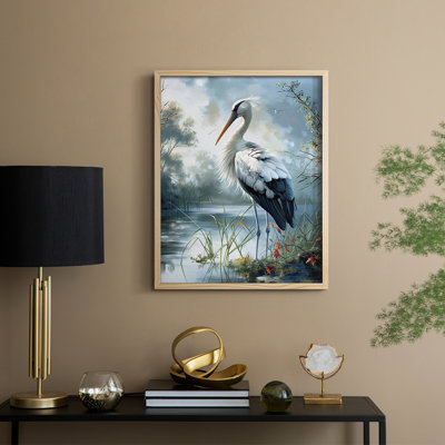 ANIMALS Series CV, reproduction encadrée - bois massif