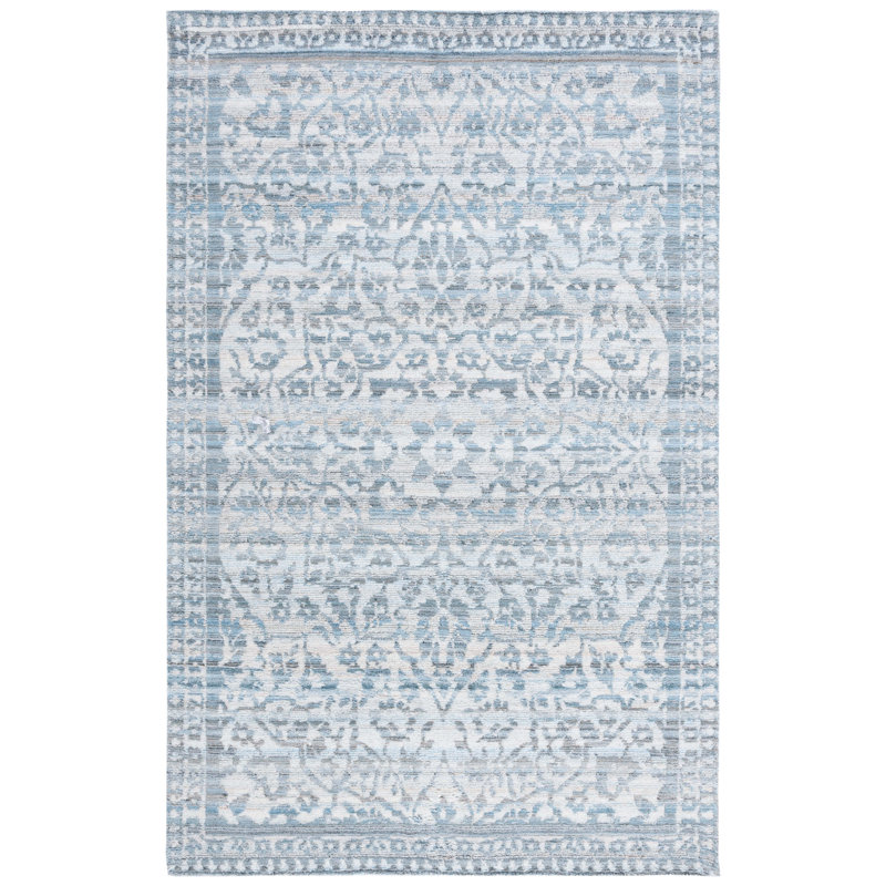 Phionna Hand Tufted Performance Oriental Rug, Rectangle 6' x 9'