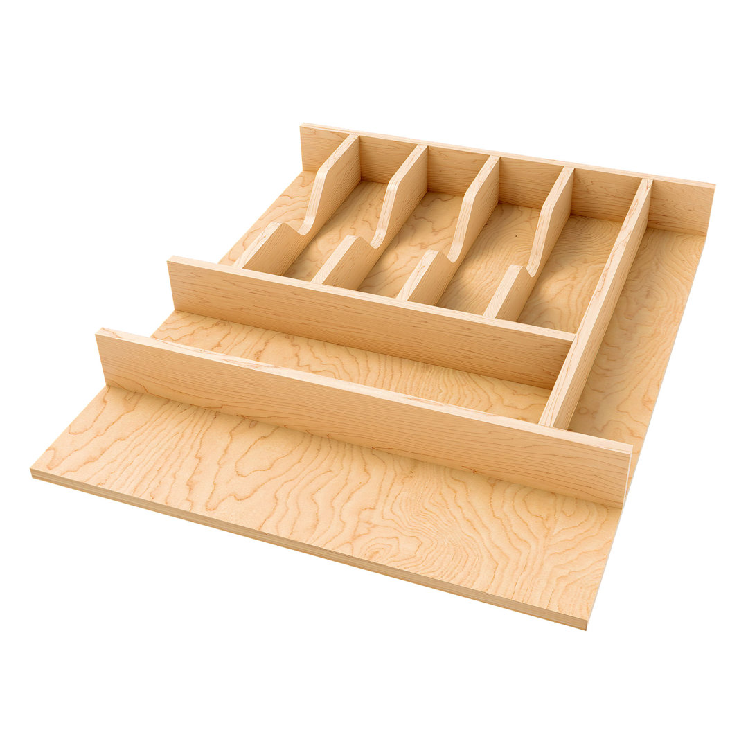 Rev-A-Shelf Natural Maple Right Size Utensil Drawer Insert Rev-A-Shelf 