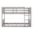 Twin Over Twin Floor Bunk Bed-393502640