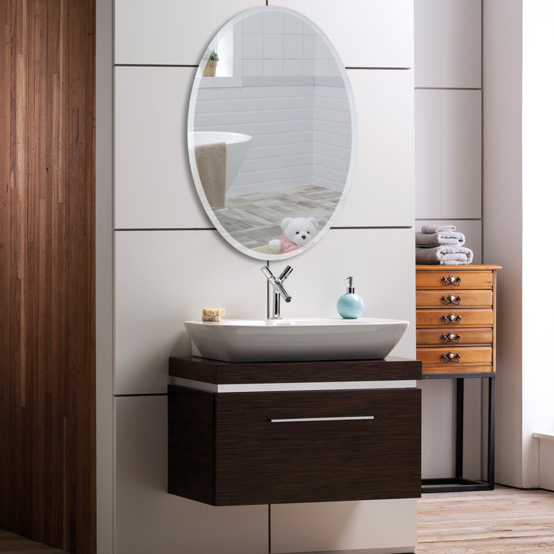 Sedillo Oval Wall Mirror, 70cm x 50cm