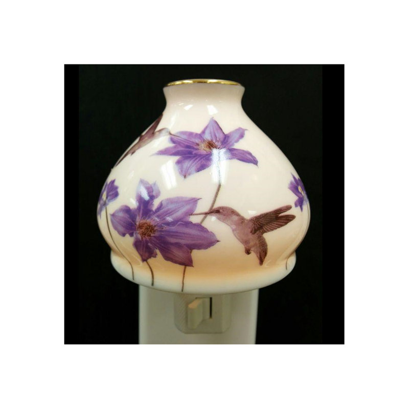 Eilerich Lily and Hummingbird Night Light
