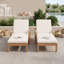 Outdoor Chaise Lounge Set with Cushions-476300513
