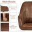 Fauteuil pivotant l 23,5 po Willford-289496992