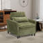 Chaise longue, fauteuil et fauteuil en velours côtelé Accent-1001919792