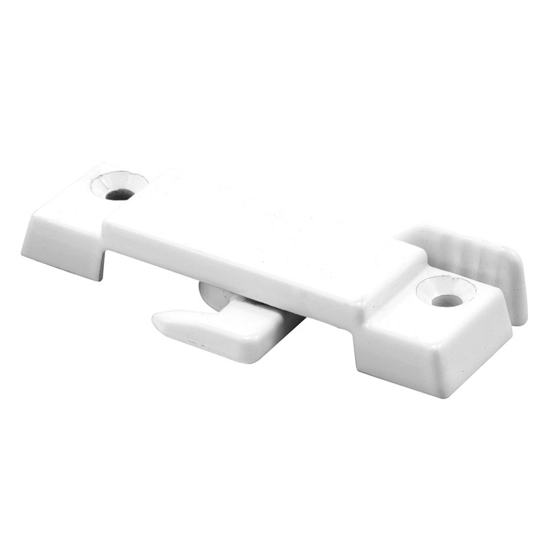 Prime-Line Sash Lock, Latch Projection, Fits Metal Sliding Windows, Diecast Zinc (Single Pack), White