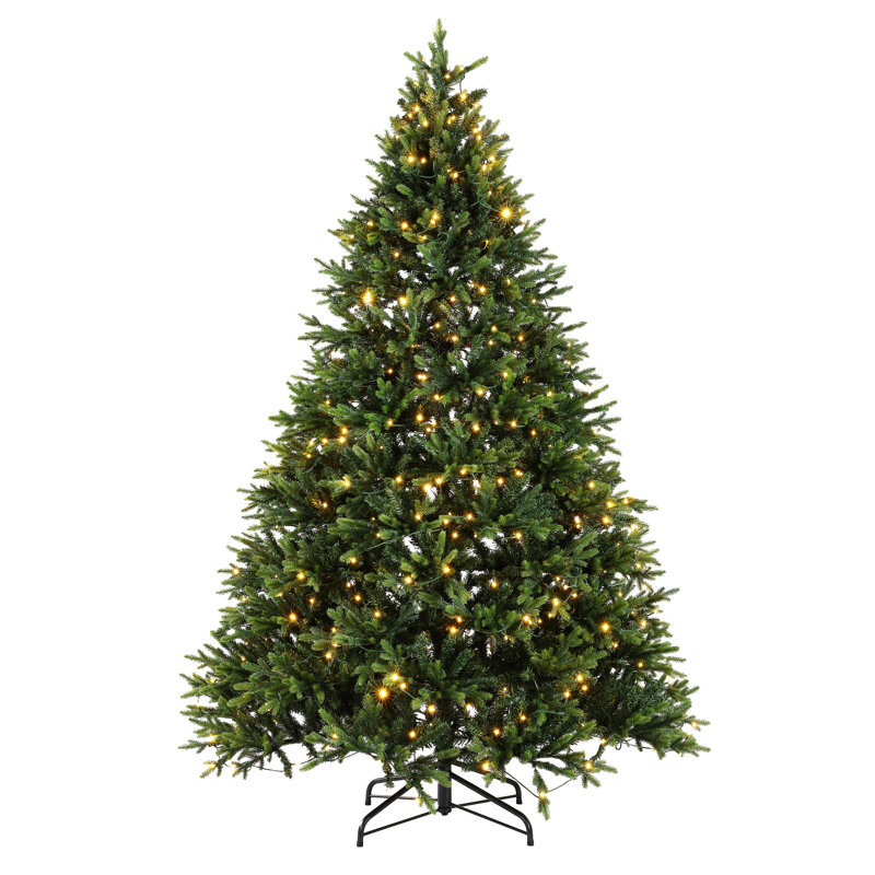 Arbre de Noël artificiel 7,5 pi pré-éclairé