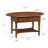 Coastal Solid Wood Oval Coffee Table-1617759628