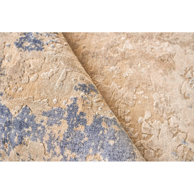Roset Viscose Abstract Indoor Rug, Rectangle 8' x 10'