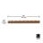 Solid Wood Wall 8 - Hook Wall Mounted Coat Rack-54643295