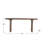 Kashia 72'' Solid Wood Top Console Table