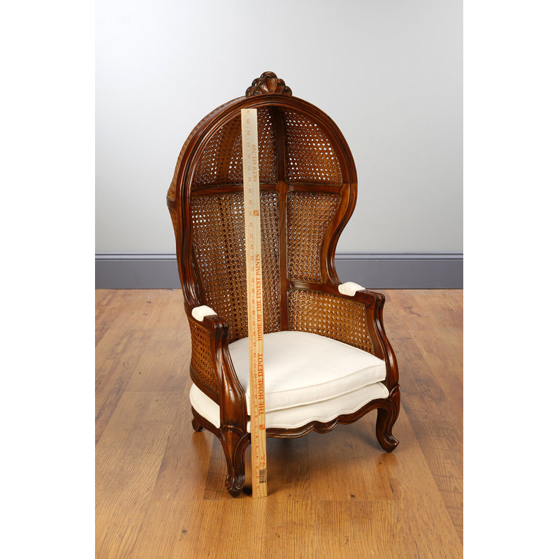 Chaise d'appoint rembourrée pour enfant Shauna, Noyer