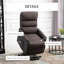 Fauteuil inclinable électrique lève-personne rembourré-187347297