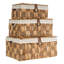 Wicker Laundry Set with Handles