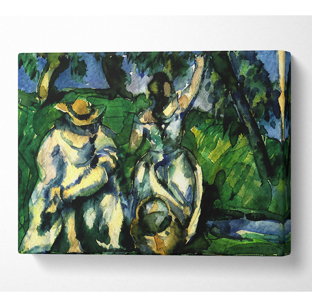 Cezanne Figuren - Kunstdrucke auf Segeltuch