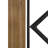 Brenham Traditional Abstract Wall Decor on Solid Wood