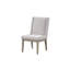 Cardston Upholstred Dining Chair Oyster Beige Performance Fabric