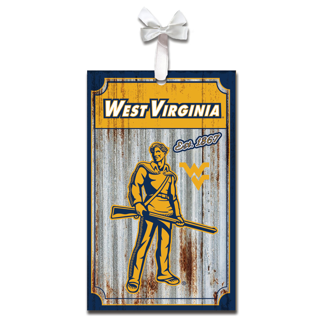 Metal Corrugate Holiday Shaped Ornament Evergreen Enterprises, Inc NCAA 