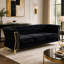87.41 " Velvet Sofa