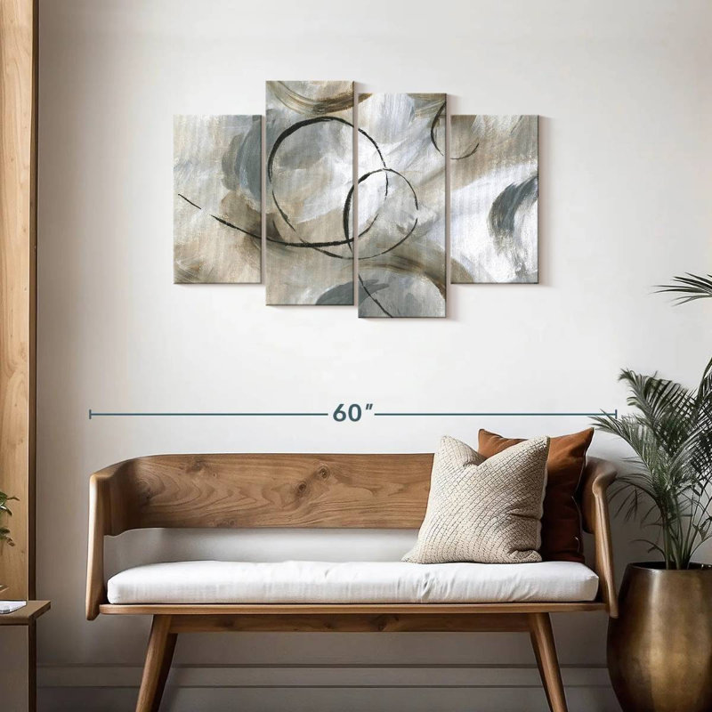 Impression sur toile murale, H 27 po x l 43 po x P 1,25 po