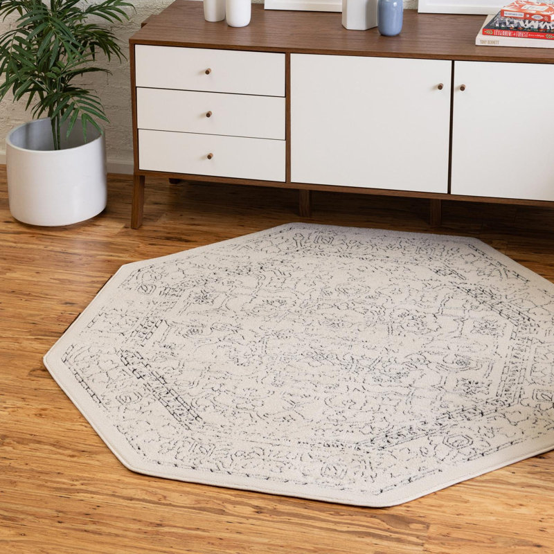 Alresford Oriental Indoor Rug, Oval 7'10" x 10'