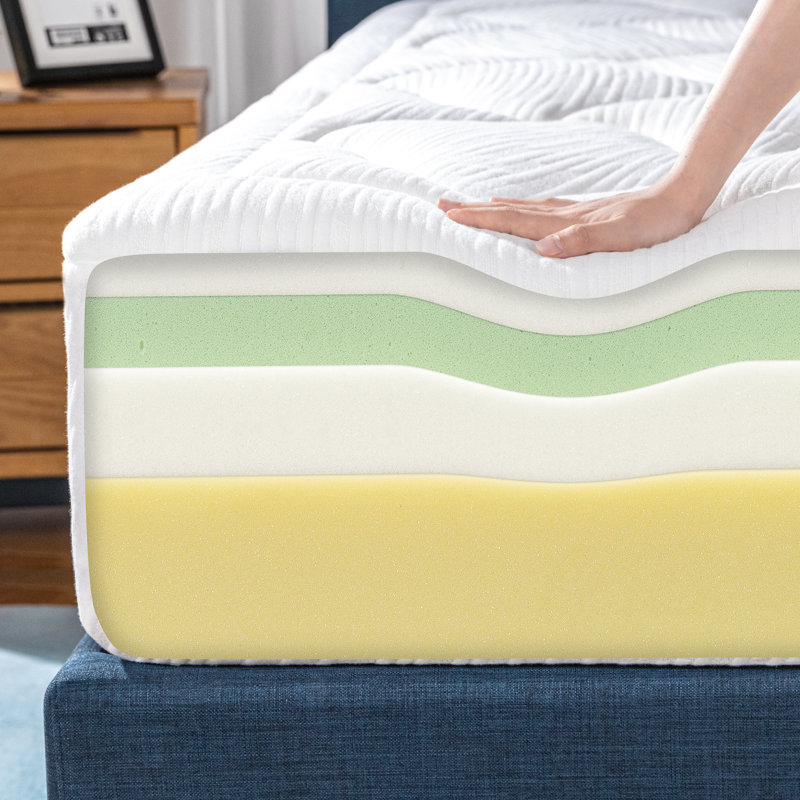 Cloud-Like 12" Queen Plush Memory Foam Mattress