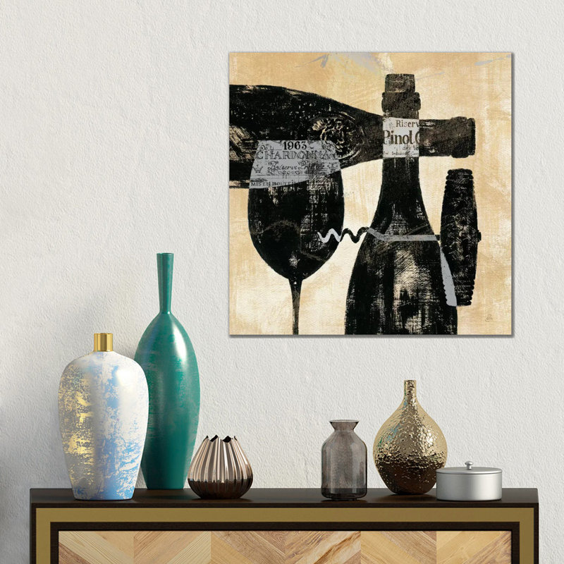 Wine Selection I by Daphne Brissonnet - Wrapped Canvas Gallery-Wrapped Canvas Giclée, Wrapped Canvas