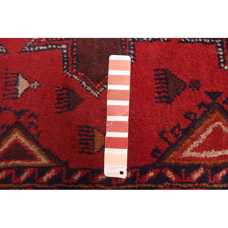 Tapis rouge Rizbaft 3 pi 5 po x 6 pi 1 po