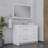 Taasi 41.9 " W Freestanding Standard 1 Single Vanity Bathroom Vanity With Solid Surface Top-1309236115