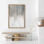 Minimal paysage blanc et gris grunge industriel abstrait minimalisme contemporain nordique neutre, impression sur toile-97558601-97558604-119461171