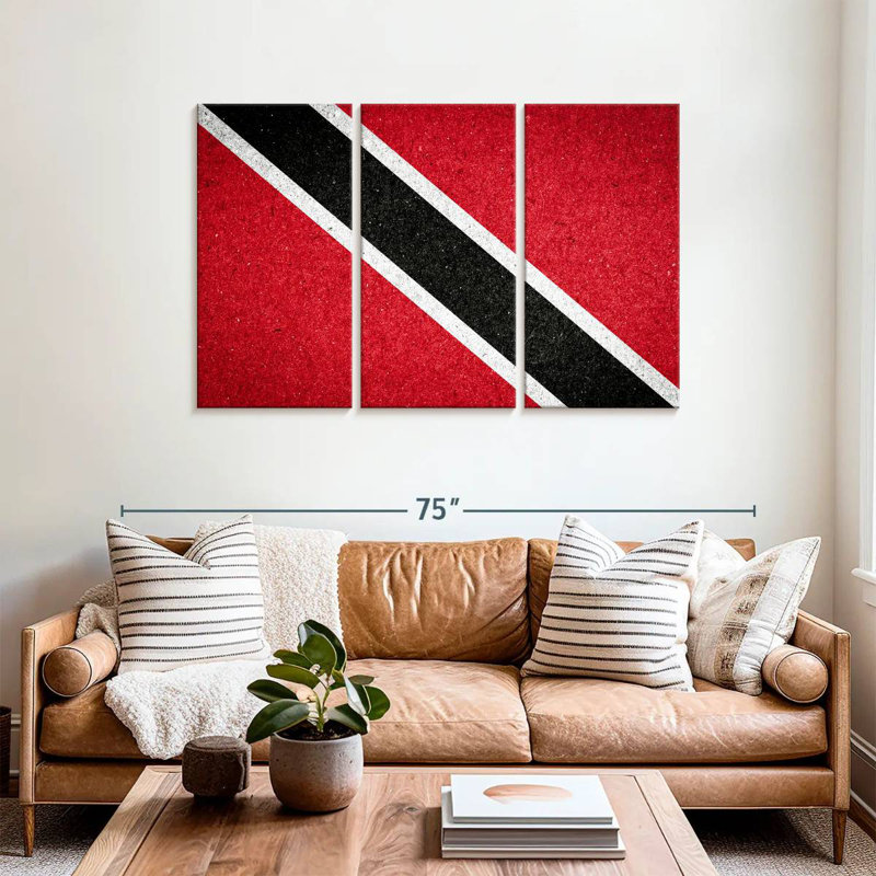 Borges Trinidad And Tobago National Flag, 36" H x 57" W