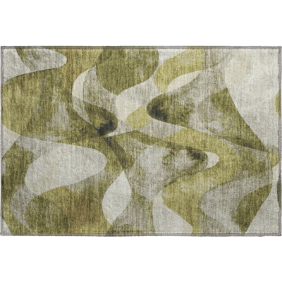 Mahenoor Area Rug with Non-Slip Backing