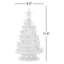 Arbre de Noël en céramique qui illumine un arbre de Noël rétro-1831688912