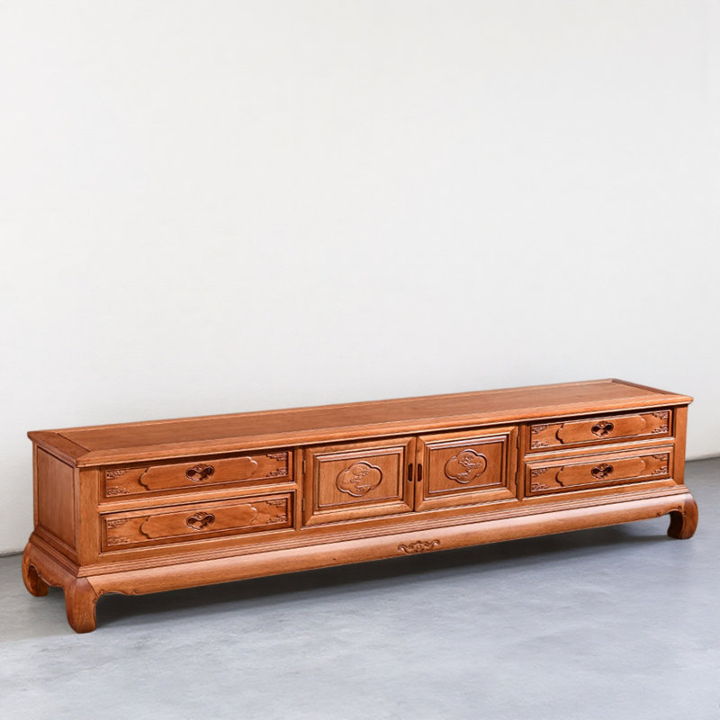Modern Creative Minimalist TV Stand, 19.69"H x 78.74"L x 16.93"W