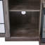 Kuerten 70" 3-Sided Electric Fireplace TV Stand with Glass Door Closed Storage-441033500