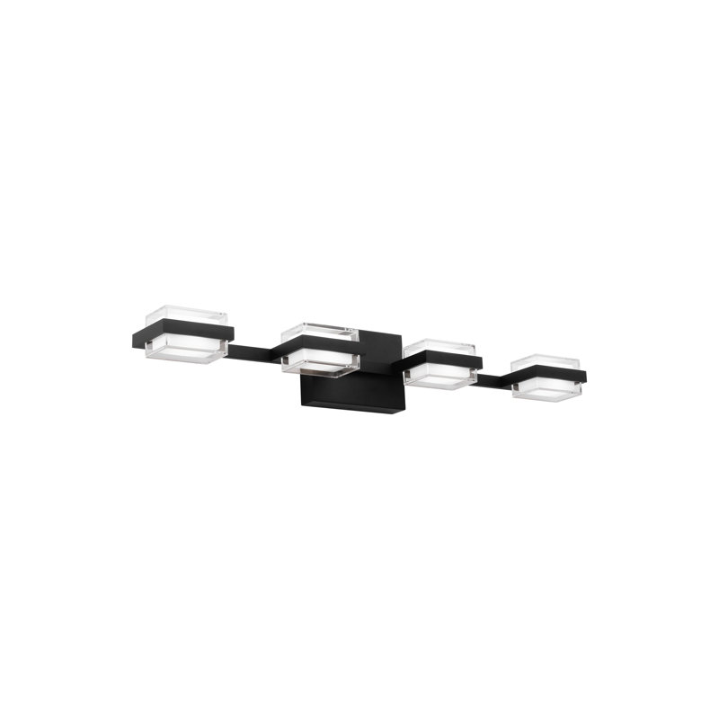 Kamden 4-Light Bath, Nightshade Black