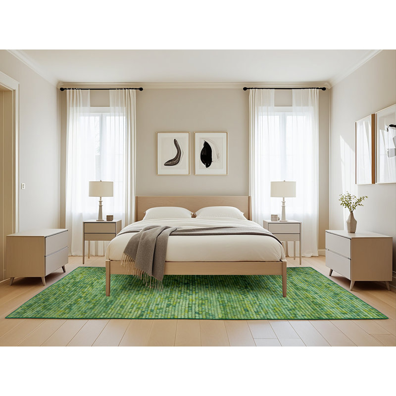 Tapis vert contemporain, Rectangle 5 pi x 8 pi
