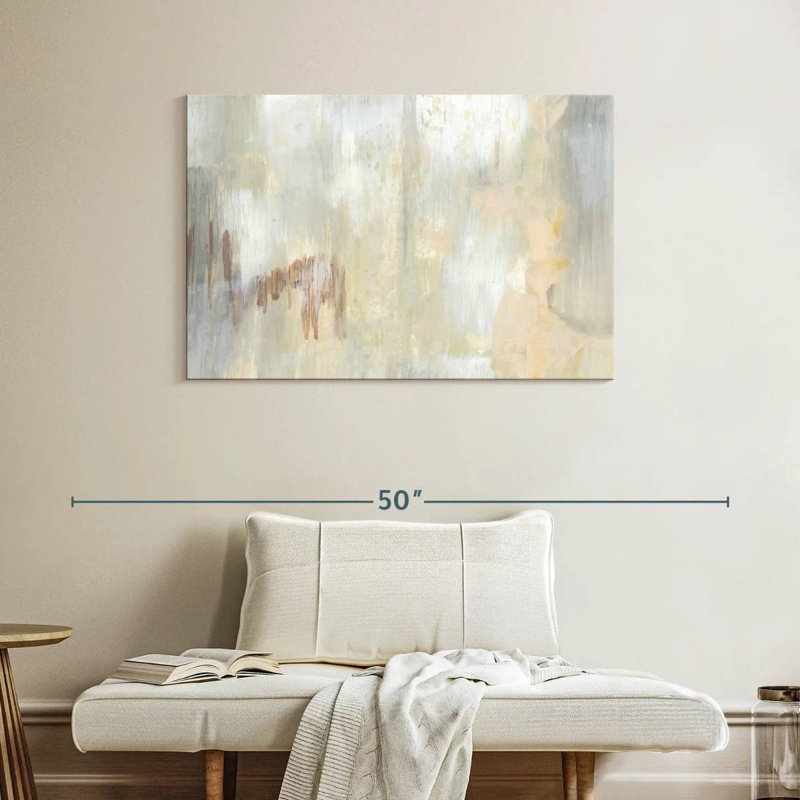 Avery Barely Blush I, 26" H x 39" W