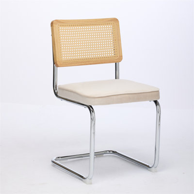 Ensemble de 2 chaises de salle à manger de style Mid-Century moderne