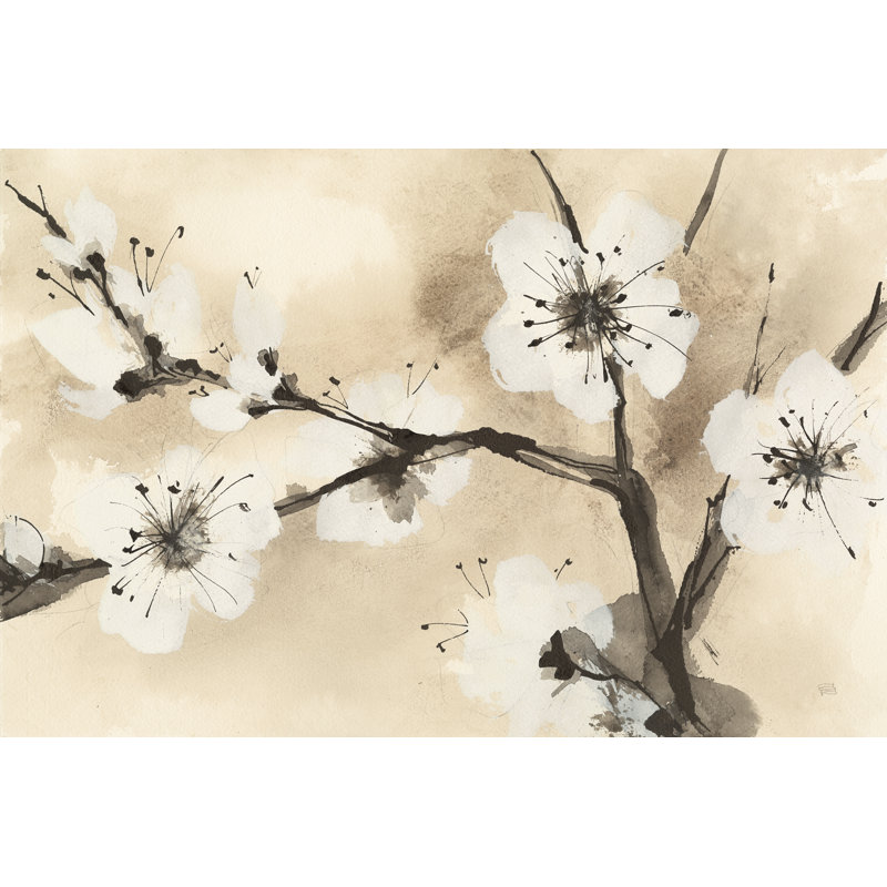 Fleurs de printemps I, H 12 po x l 18 po