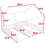 Twin-Sized Metal House Platform Bed With Dual Bed Design And Safety Guardrails-767397619