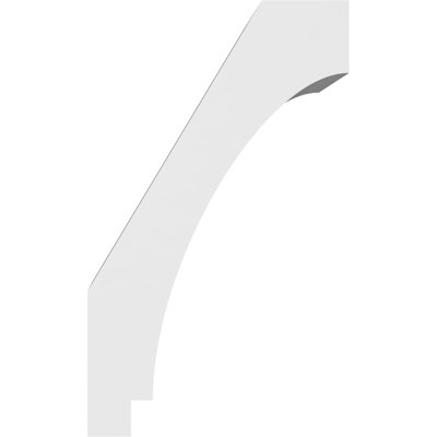 Attelle de genou en PVC de qualité architecturale 3 po x P 6 po x H 10 po