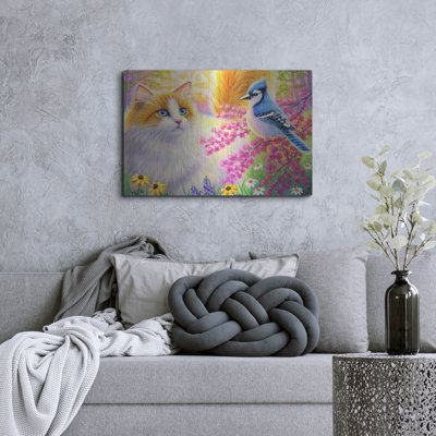 Winston Porter «Sunshine In Ambers Meadow» par Bridget Voth, art mural en métal